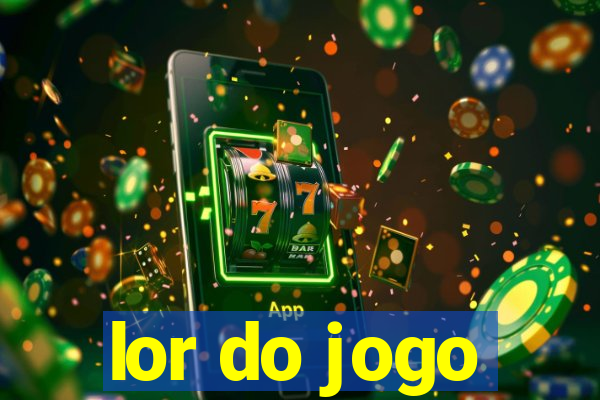 lor do jogo